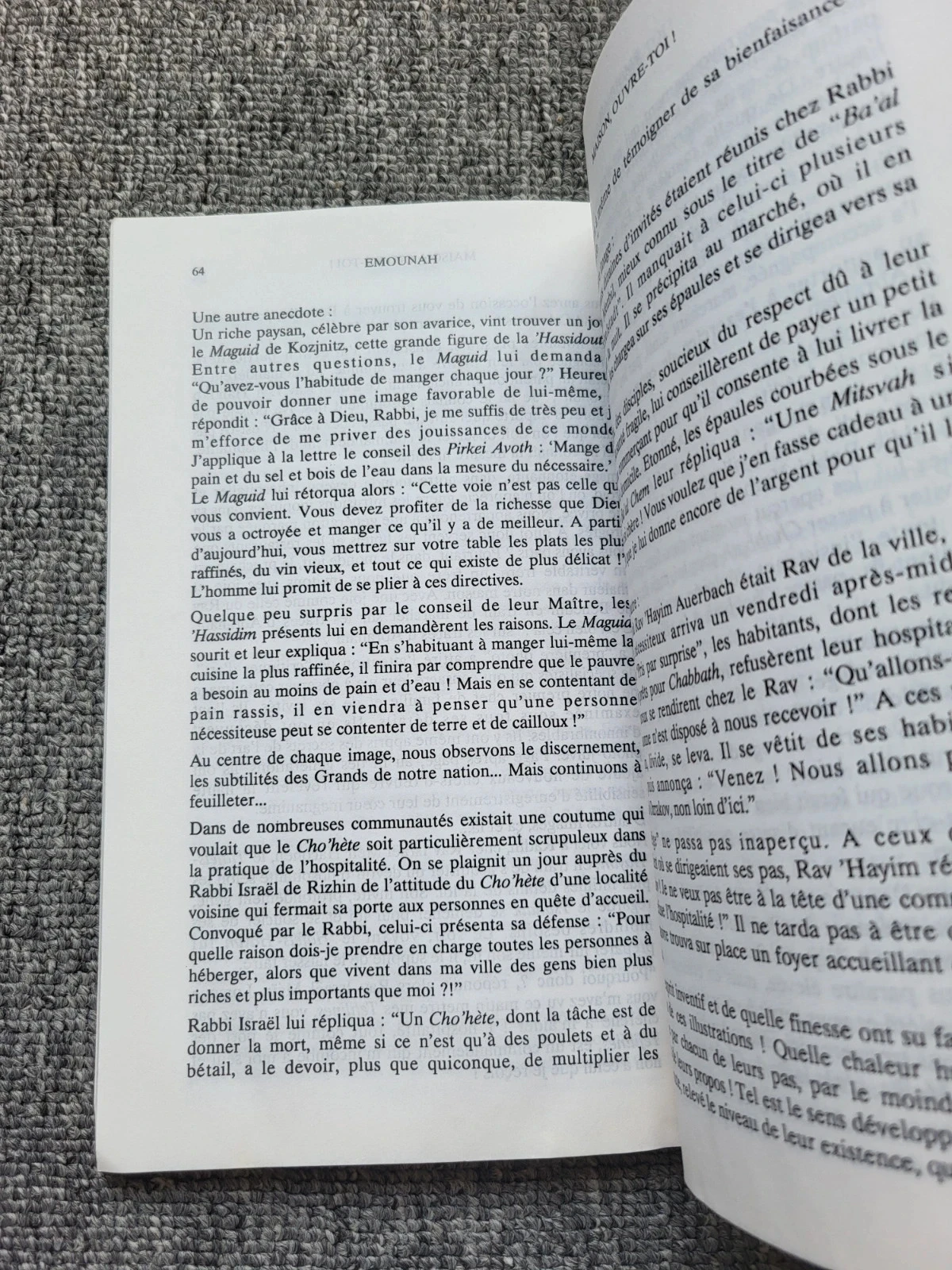 Livre Emounah n°19 Pensée Juive Rav El'hanan Wasserman Judaïsme Torah – photo 10